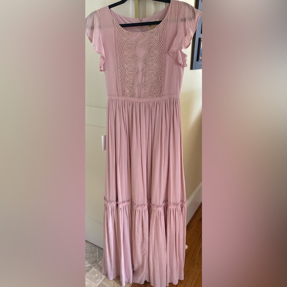 NWT Joyfolie Mia Joy Viola Dress in Violet Size Girls 14. Will fit adult XS, S.